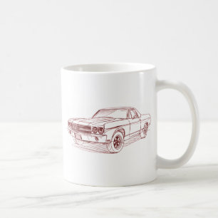Che EL Camino SS 1970 Kaffeetasse