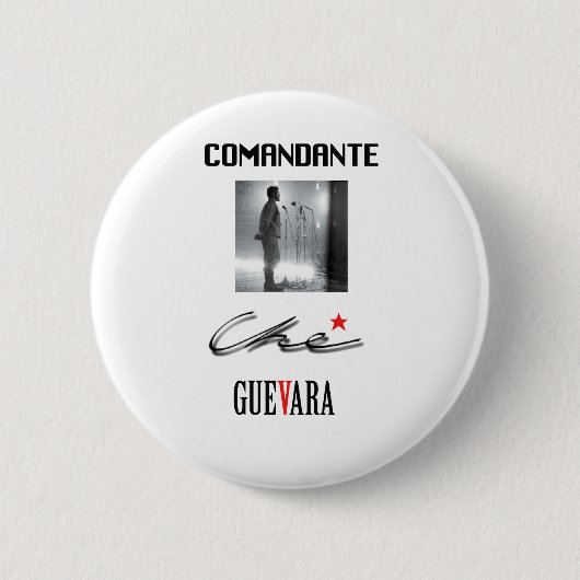 Che Guevara Button (Vorderseite)