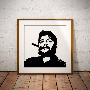 Che Guevara, Comandante, Revolution, Kuba, Havanna Foliendrucke