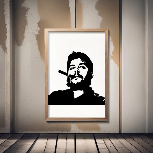Che Guevara, Comandante, Revolution, Kuba, Havanna Fotodruck
