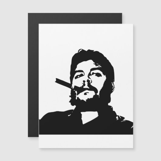 Che Guevara, Comandante, Revolution, Kuba, Havanna Magneteinladung (Vorne/Hinten)