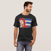 Che Guevara Cuban Flag  T-Shirt (Vorne ganz)