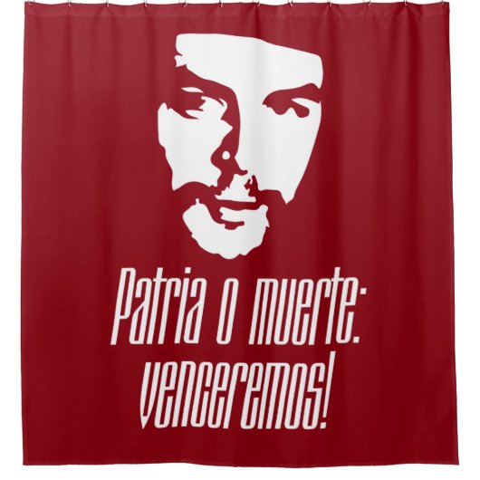 Che Guevara Duschvorhang (Vorderseite)