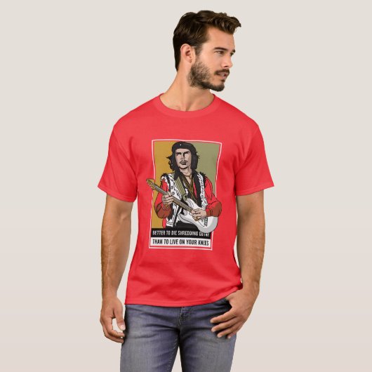 Che Guevara Hendrix T-Shirt (Vorne ganz)