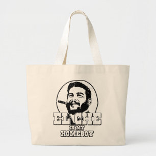 Che Guevara ist mein Homeboy Jumbo Stoffbeutel