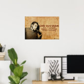 Che Guevara - Kritiker des Kapitalismus Poster (Heimbüro)