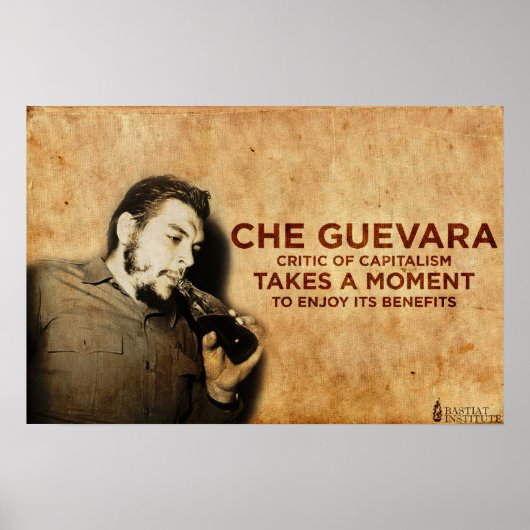 Che Guevara - Kritiker des Kapitalismus Poster (Vorne)
