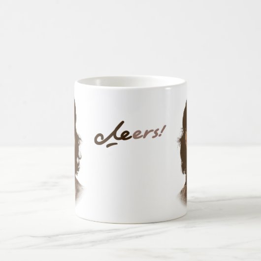 Che Guevara-Lächeln "Beifall " Kaffeetasse (Mittel)