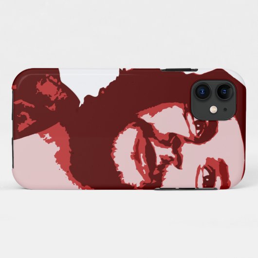 che guevara Lächeln Case-Mate iPhone Hülle (Rückseite (Horizontal))