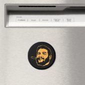 Che Guevara mit Cigar Portrait Magnet (In Situ (Geschirrspüler))