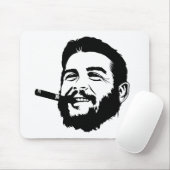 Che Guevara mit Zigarren-Porträt Mousepad (Mit Mouse)