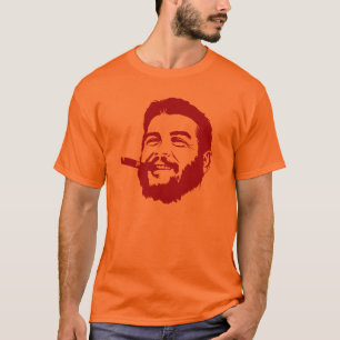 Che Guevara mit Zigarren-Porträt-T - Shirt