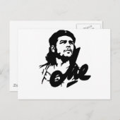 che guevara postkarte (Vorne/Hinten)