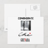 Che Guevara Postkarte (Vorne/Hinten)