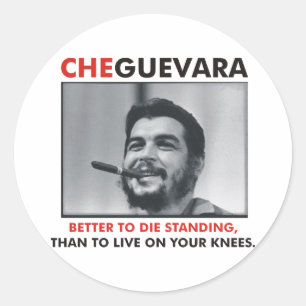 Che Guevara Produkte & Designs! Runder Aufkleber