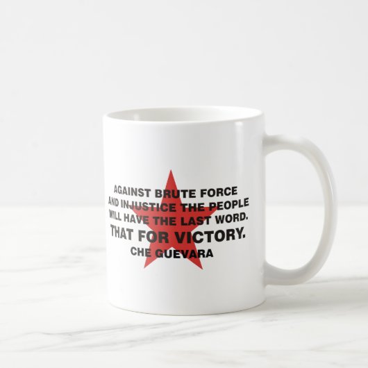 Che Guevara-Produkte! Kaffeetasse (Rechts)