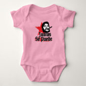 Che Guevara Revolutionär Zitat Juntos Se Puede Baby Strampler (Vorderseite)