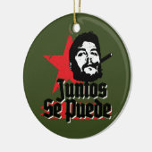 Che Guevara Revolutionär Zitat Juntos Se Puede Keramik Ornament (Links)