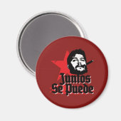 Che Guevara Revolutionär Zitat Juntos Se Puede Magnet (Vorderseite/Rückseite)