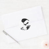 Che Guevara Runder Aufkleber (Umschlag)