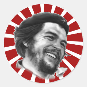 Che Guevara Runder Aufkleber