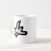 Che Guevara schwarze Unterzeichnungs-Kaffee-Tasse Kaffeetasse (Vorderseite Links)