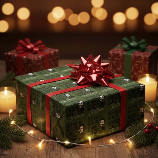 Che Guevara Zitat - Jeder allein verdient nichts Geschenkpapier