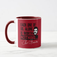 Che Guevara Zitat - Jeder allein verdient nichts