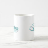 Che Impala Lowrider 1964 Kaffeetasse (Mittel)