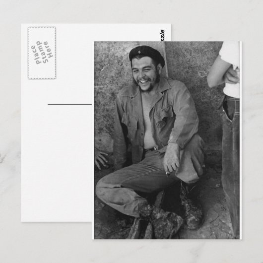 Che Lachen Postkarte (Vorne/Hinten)