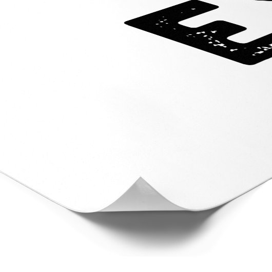 Che-miss-Try Funny Science Chemistry Pun Poster (Ecke)