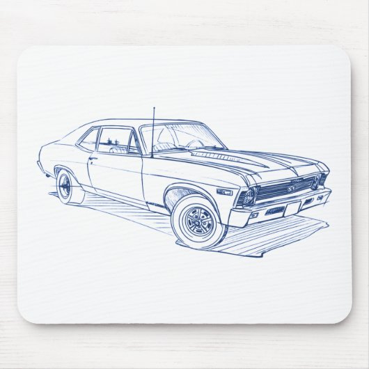 Che Nova SS 1968 Mousepad (Vorne)