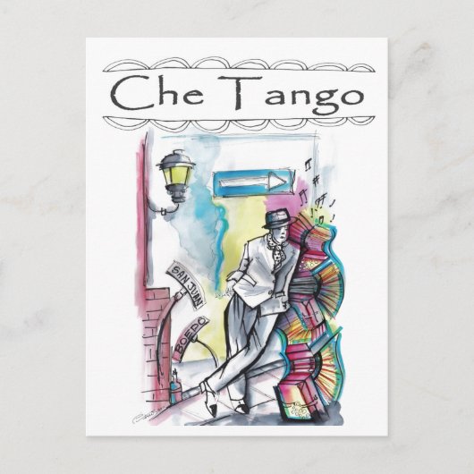 Che Tango Postkarte (Vorderseite)
