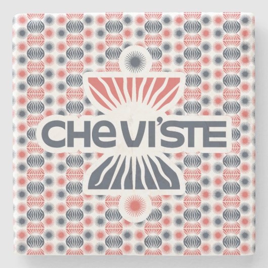 Che viste vers 2024 by MASANSER PIXELAT Steinuntersetzer (Vorderseite)
