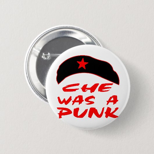Che war ein Punk Button (Vorne & Hinten)