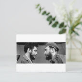 Che-y-Fidel Postkarte (Stehend Vorderseite)