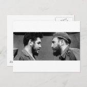 Che-y-Fidel Postkarte (Vorne/Hinten)