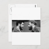 Che-y-Fidel Postkarte (Vorne/Hinten)