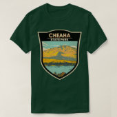 Cheaha Staat Park Alabama Abzeichen TShirt (Design vorne)