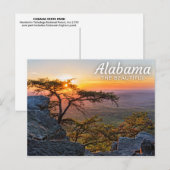 Cheaha Staat Park, Alabama Postcard Postkarte (Vorne/Hinten)