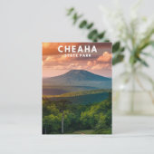 Cheaha Staat Park, Alabama Postkarte (Stehend Vorderseite)