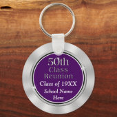 Cheap 50. Klasse Wiedersehen Geschenk, Text und Fa Schlüsselanhänger (Vorderseite)