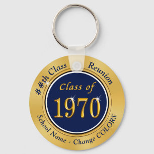 Cheap 50th Class Wiedersehen Gifts, Class of 1970  Schlüsselanhänger