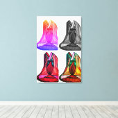 Cheap affordable delux tee canvas print leinwanddruck (Insitu (Holzboden))