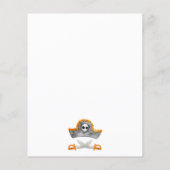 Cheap Ahoy Matey Treasure Hunt Pirate Geburtstag Flyer (Hinten)