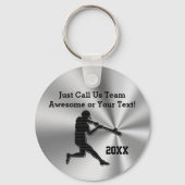 CHEAP Anpassbare Baseball-Keychains für TEAM Schlüsselanhänger (Vorderseite)