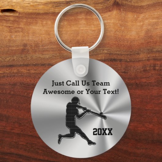 CHEAP Anpassbare Baseball-Keychains für TEAM Schlüsselanhänger (Vorderseite)