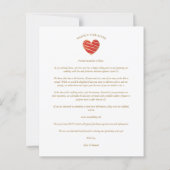 Cheap Better Together Red Golden Heart 2 Photos (Rückseite)