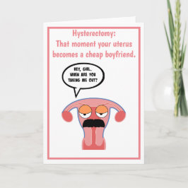 Cheap Boyfriend Hysterectomy Card Karte