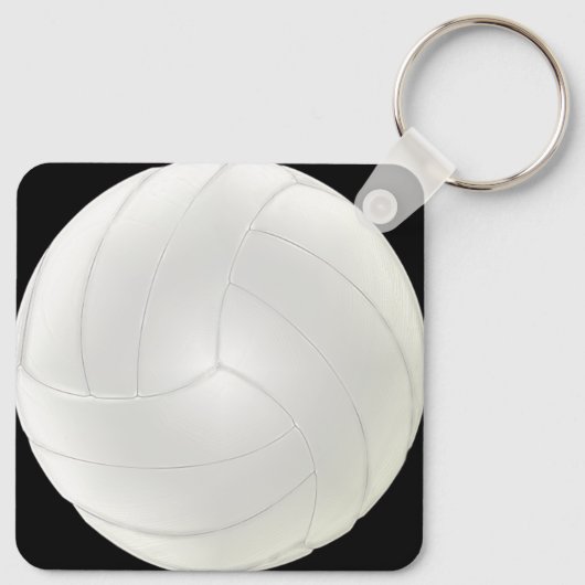 Cheap Bulk Volleyball gibt IHREN TEXT oder LÖSCHEN Schlüsselanhänger (Rückseite)